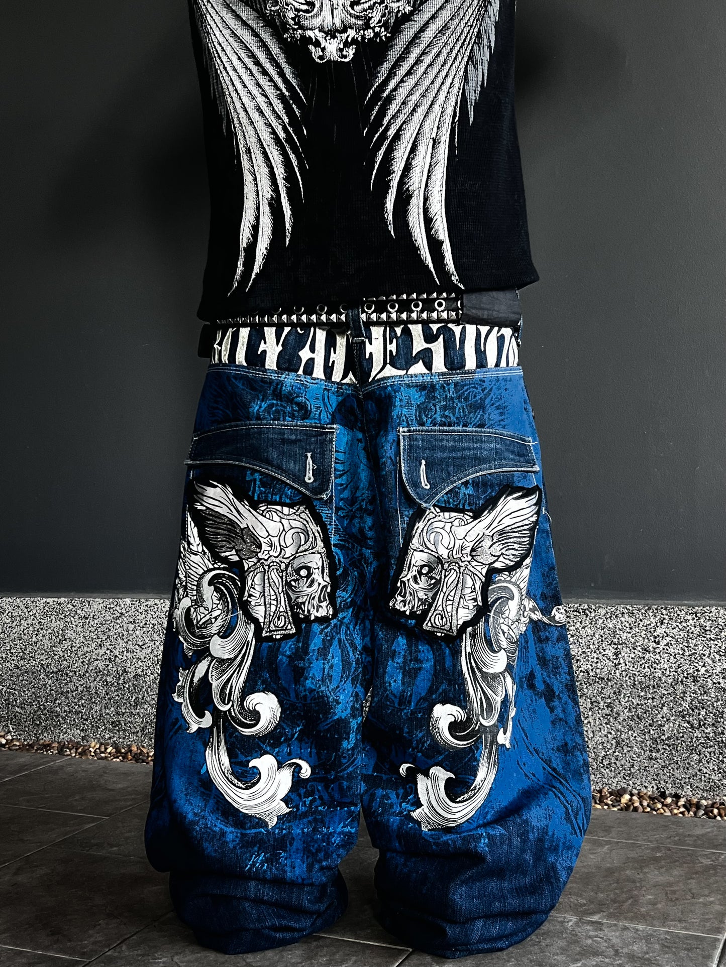 Raw blue