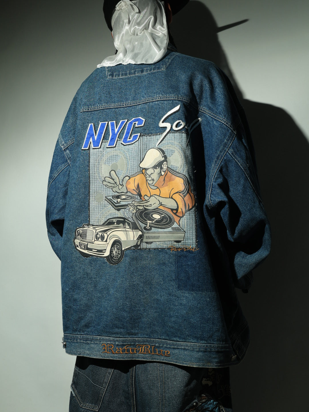 Raw blue