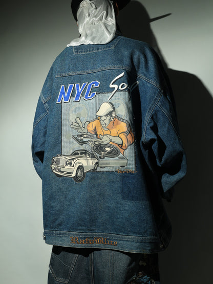 Raw blue