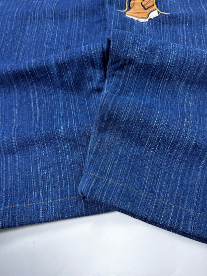 Rare Raw Blue Hiphop jeans