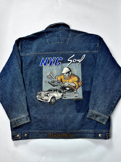 Raw blue