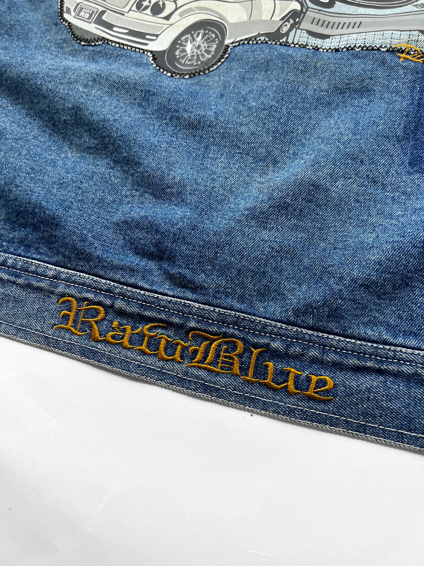 Raw blue
