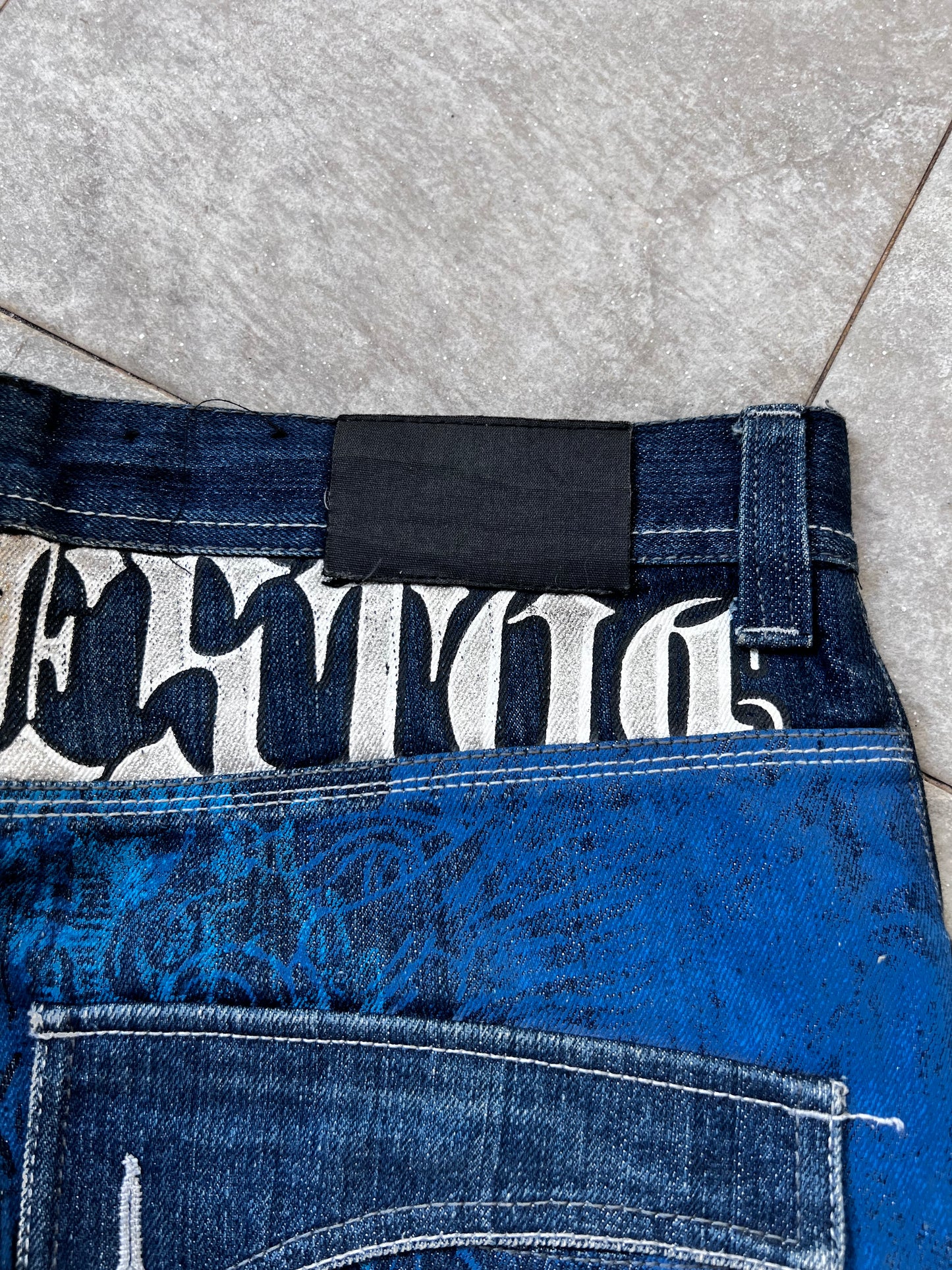 Raw blue