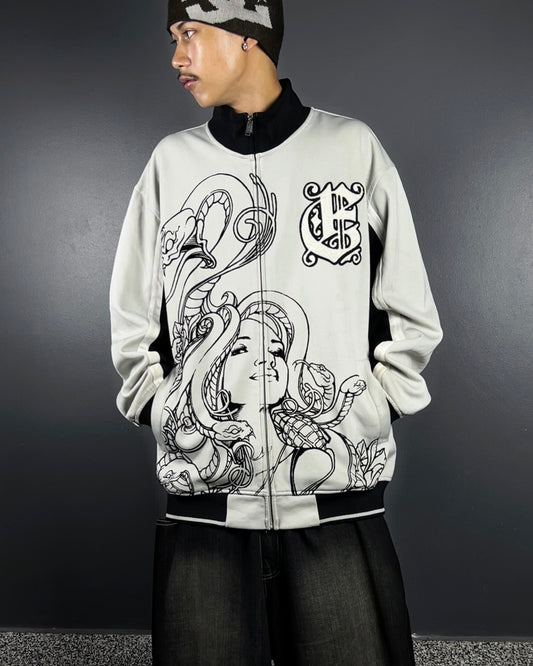 Y2K ecko half-zip Jacket